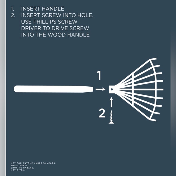 Best Seller. Hammer and Axe Rake Back Scratcher 24” Long NWT Great Gift for Him - Picture 8 of 9